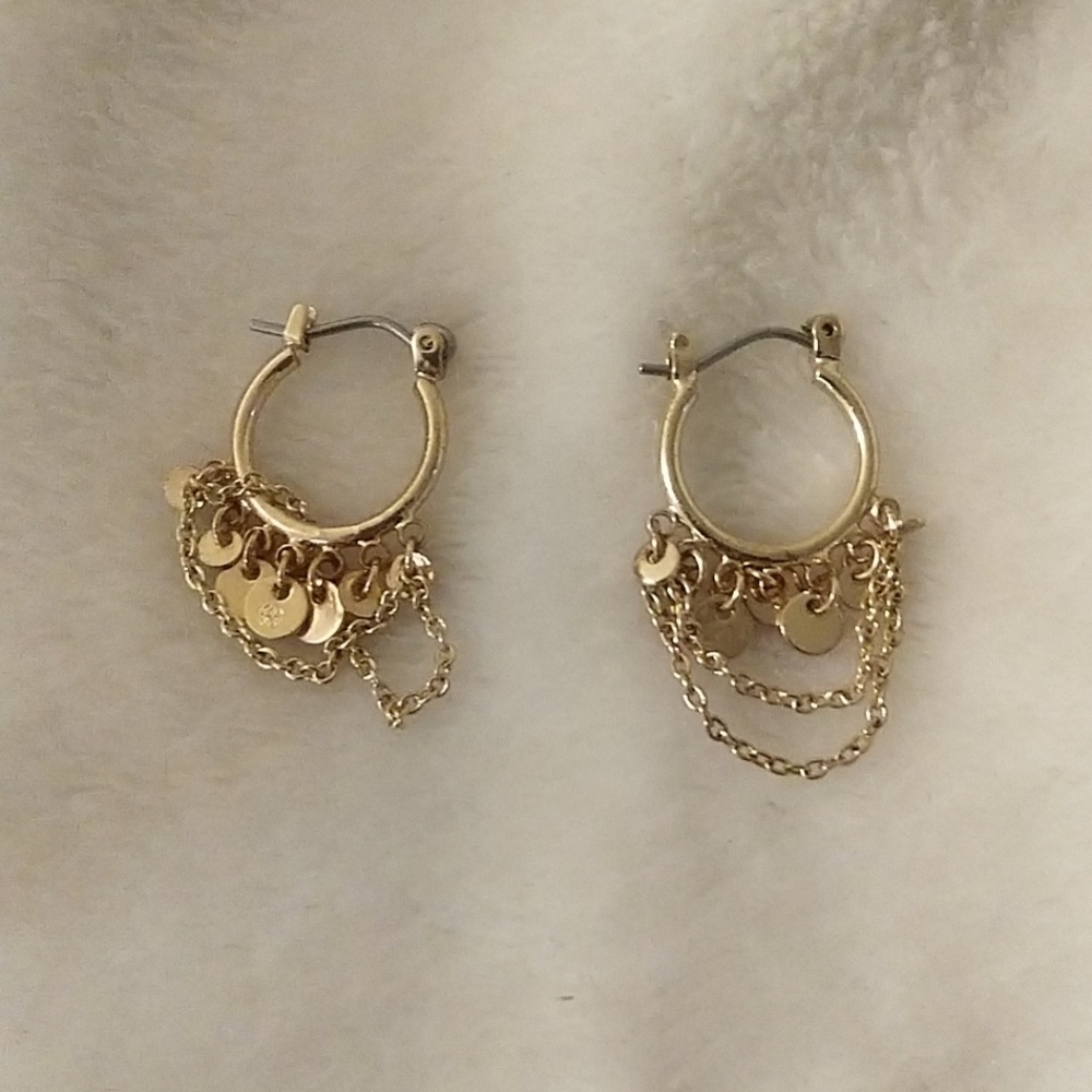 Mini Gold Hoop Earrings